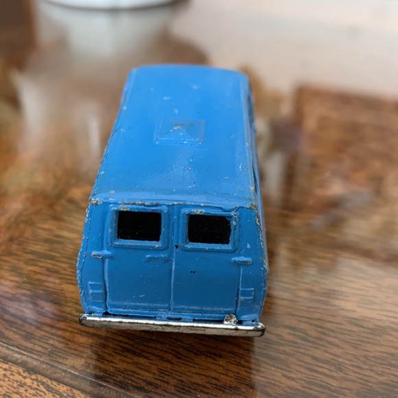 Vintage Yatming Diecast Metal 1981 Blue Delightful Van #899 Thailand Yat Ming - Picture 5 of 9